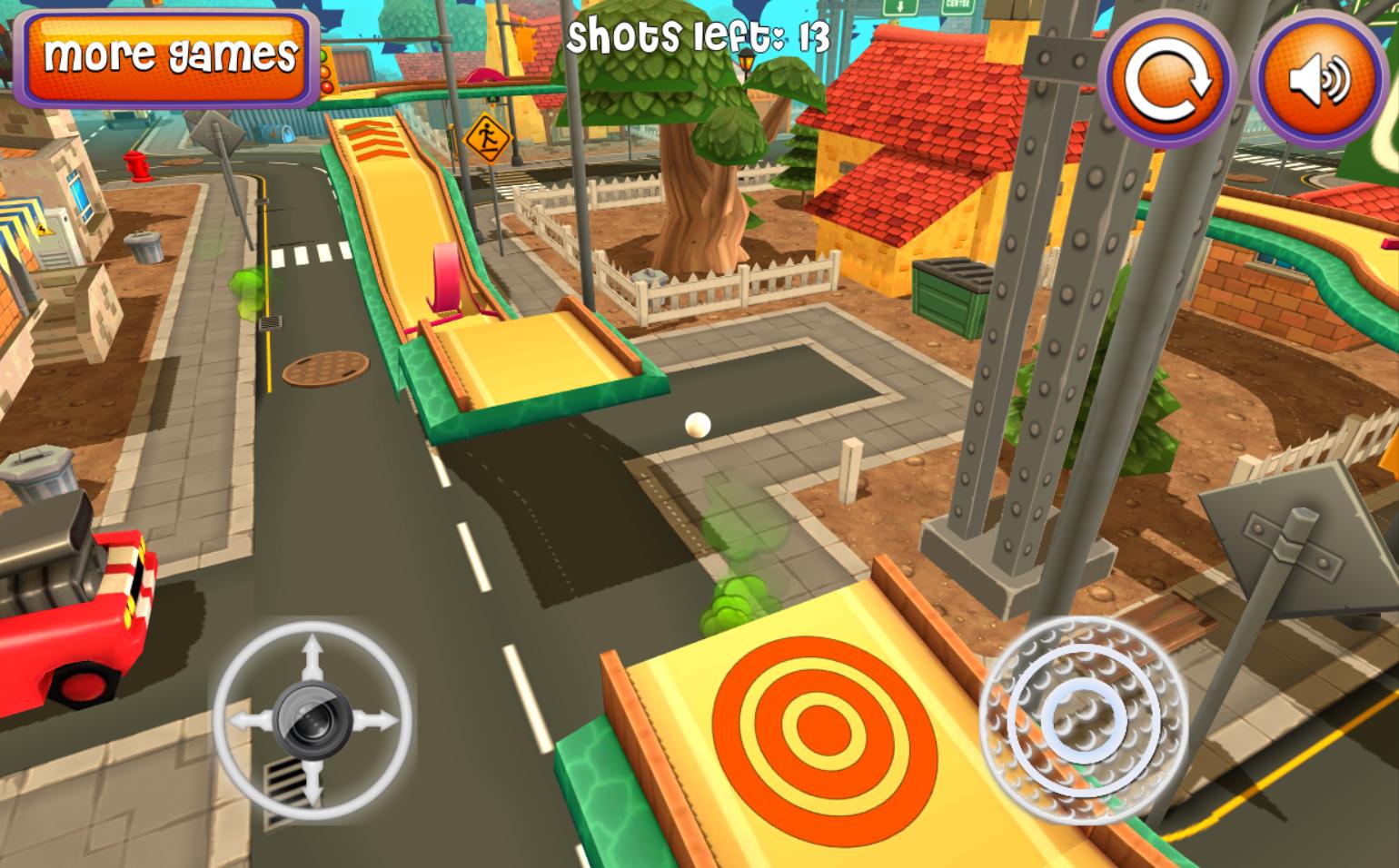 Mini Golf 3D Cartoon City