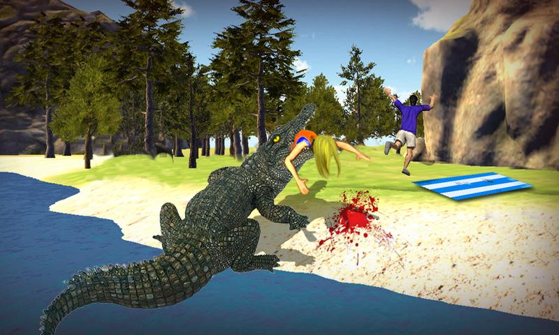 Crocodile Beach Attack 2016