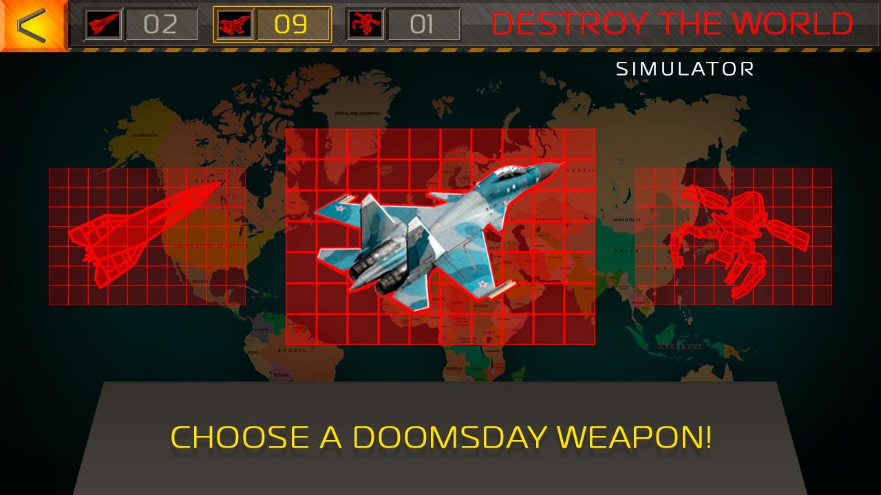 Destroy the World. Simulator