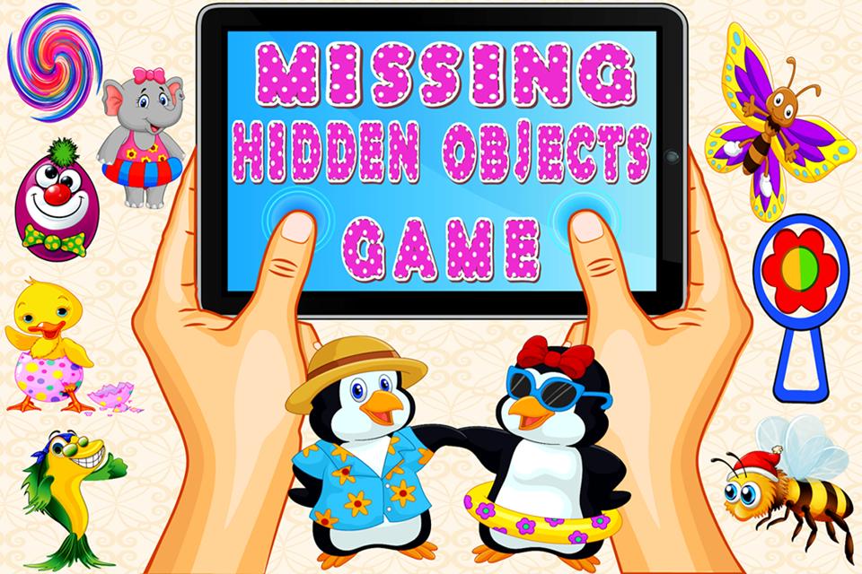 Missing Hidden Objects Game