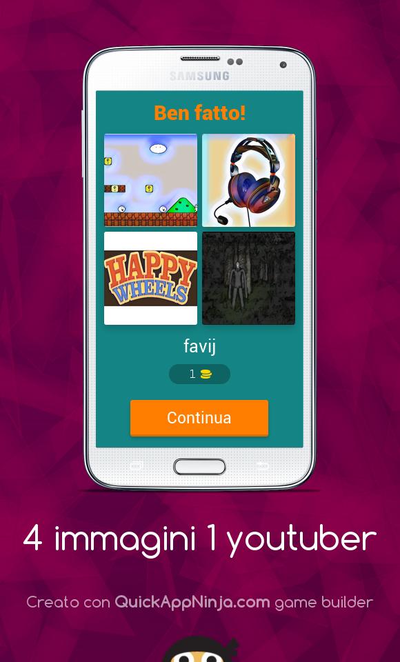 Yt Quiz 4 immagini 1 youtuber