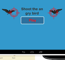 Shoot the angry bird