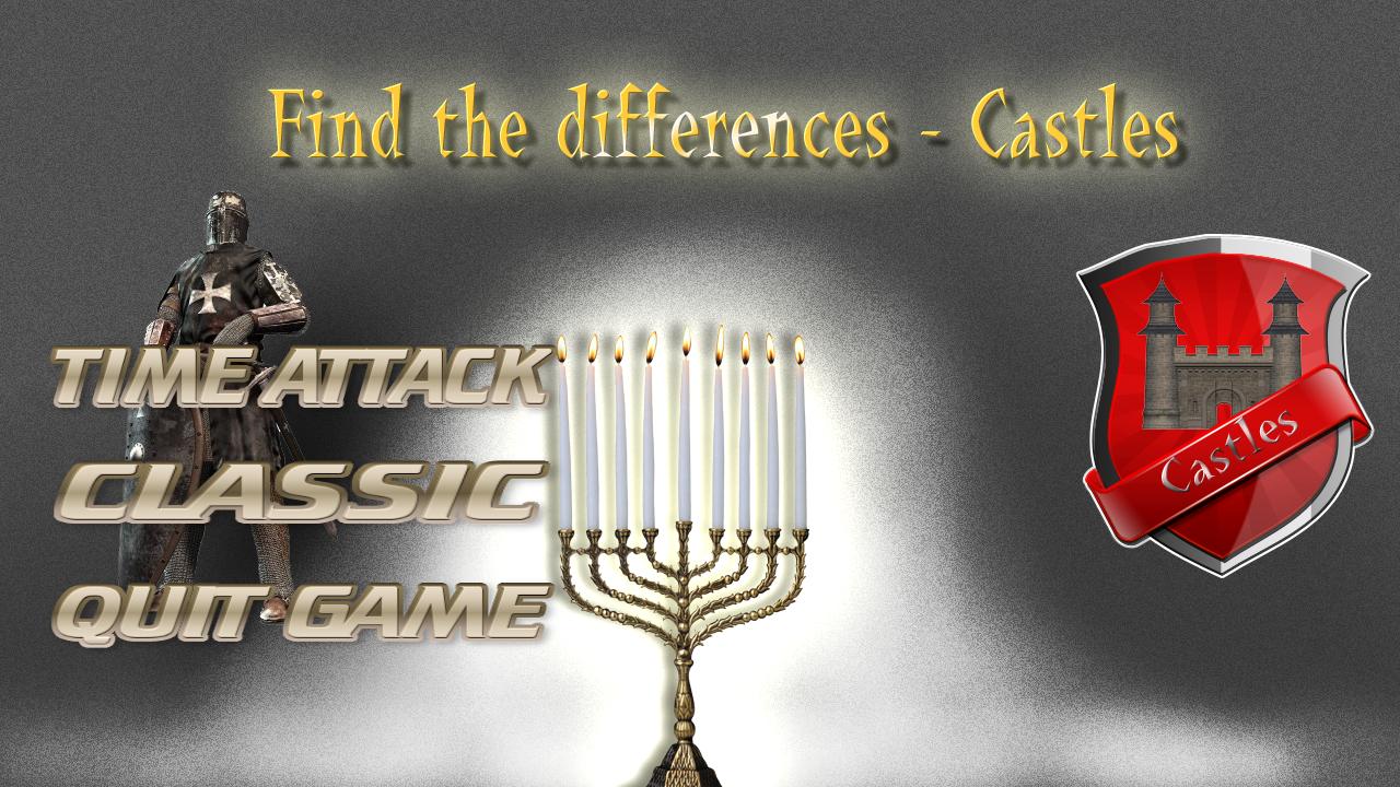 Find the differences - Castles