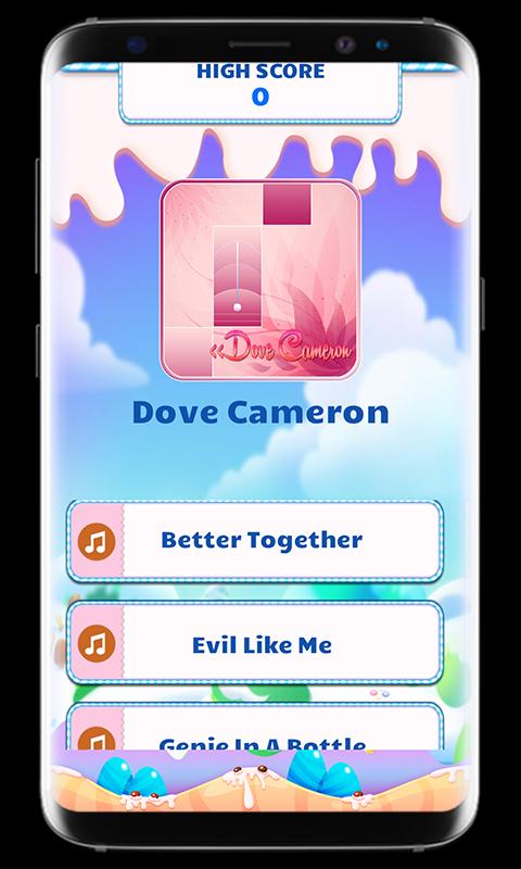 DOVE Cameron Piano Tiles
